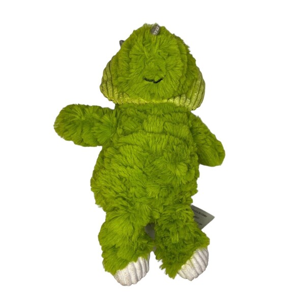 Animal Adventure Green Triceratops  Dinosaur Plush 9" Stuffed Animal Toy 2020 - Picture 9 of 12